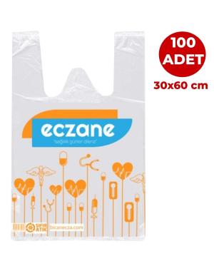 30x60 Atlet Bio Eczane Poşeti 100 Adetli Orta