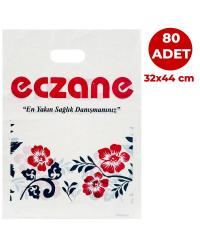 32x44  Elgeçme Bio Eczane Poşeti 80 Adetli