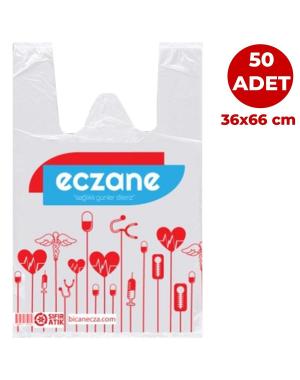 36x66 Atlet Bio Eczane Poşeti 50 Adetli Büyük