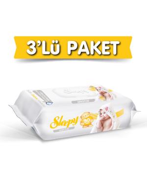 Sleepy Avantajlı Paket Sensitive 3x90 Adet Islak bebek Havlusu