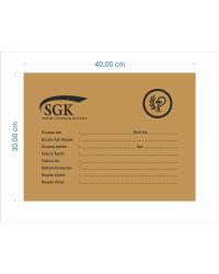 Sgk Zarf 30 cm x 40 cm - 100 Adet