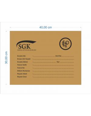 Sgk Zarf 30 cm x 40 cm - 10 Adet